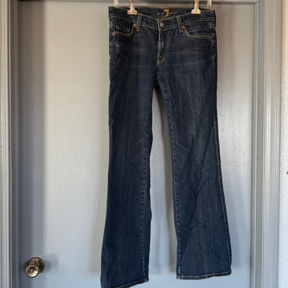 7 for All Mankind Women's blue Denim Jeans sz 29 Bootcut